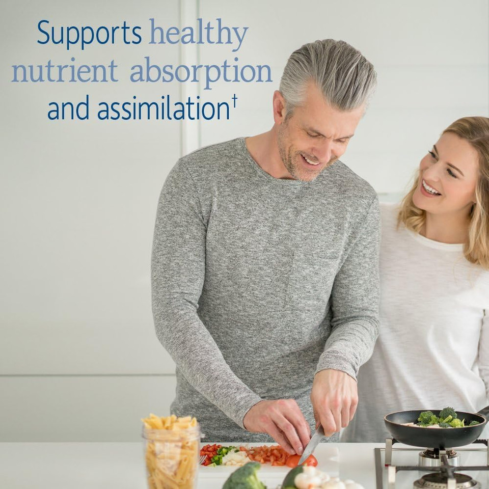 Garden Of Life Raw Probiotics For Men Over 50 - Men 50 & Wiser Probiotic With Acidophilus And Bifidobacteria Probiotic-Created Vitamins, Enzymes, And Prebiotics, Gluten Free - 90 Vegetarian Capsules