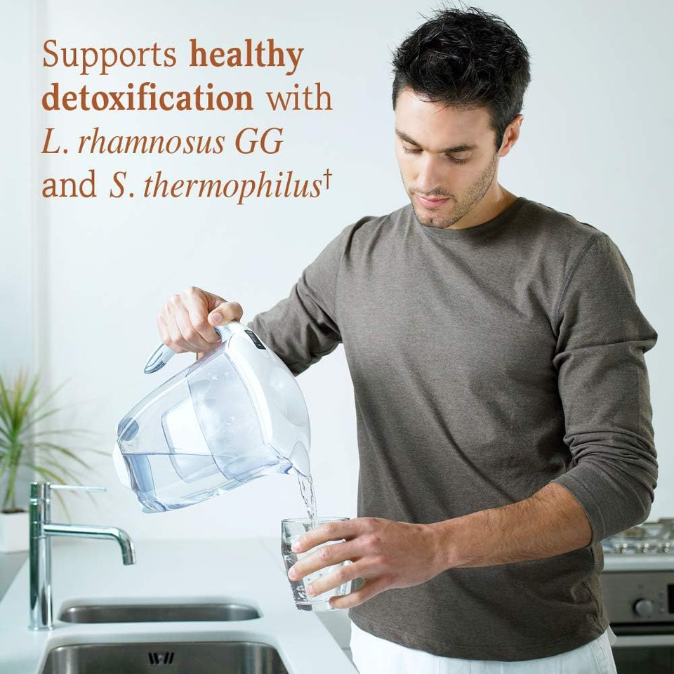 Garden Of Life Dr. Formulated Probiotics Platinum Series Liver Health+ 90 Billion Cfu Guaranteed, One A Day Probiotic For Healthy Detoxification & Elimination Support, Vegan, Gluten Free, 30 Capsules