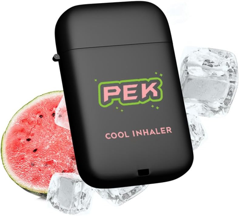 Lamuseland Essential Oil Nasal Inhaler, Pure And Organic Peppermint 6 Flavors Dual Nasal Stick Energy Bar For Sinus & Congestion Relief, Tension Stress Relief, Energy Boost (Black Red)