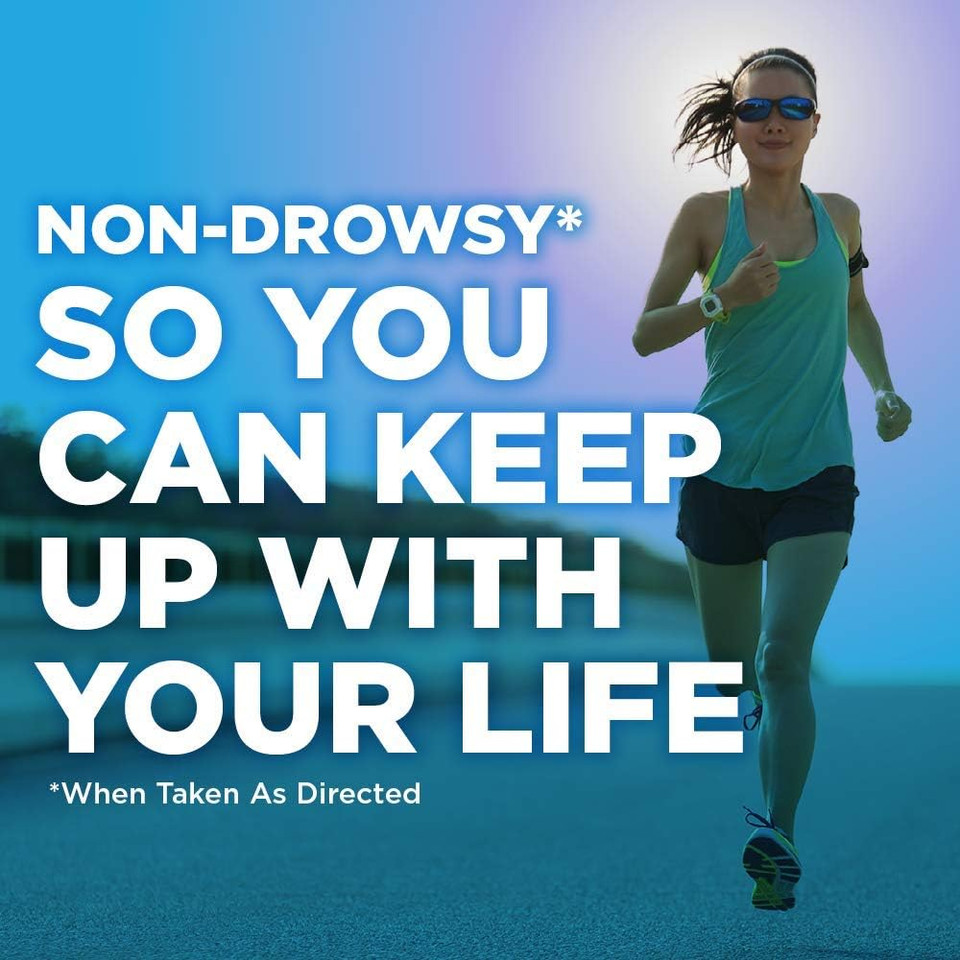 Amazon Basic Care Loratadine Orally Disintegrating Tablets, 10 Mg, Antihistamine, Allergy Medicine, 24 Hour Relief, 30 Count