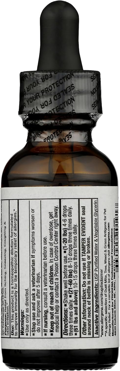 Progena - Allergena For Pets (1 Fl Ounce)