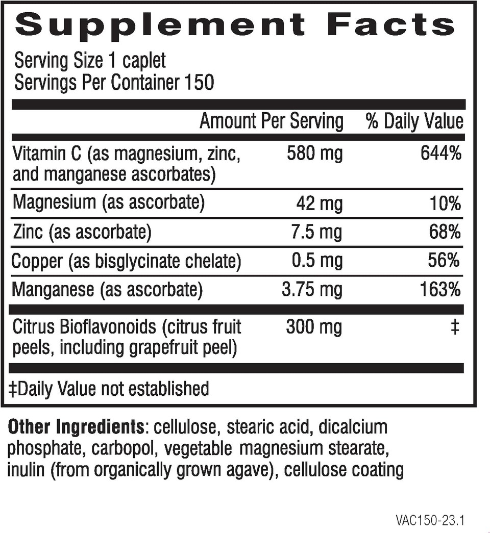 Dr. Wilson'S Adrenal C Formula 90 Caplets Time-Release, Buffered Vitamin C For Daily Use