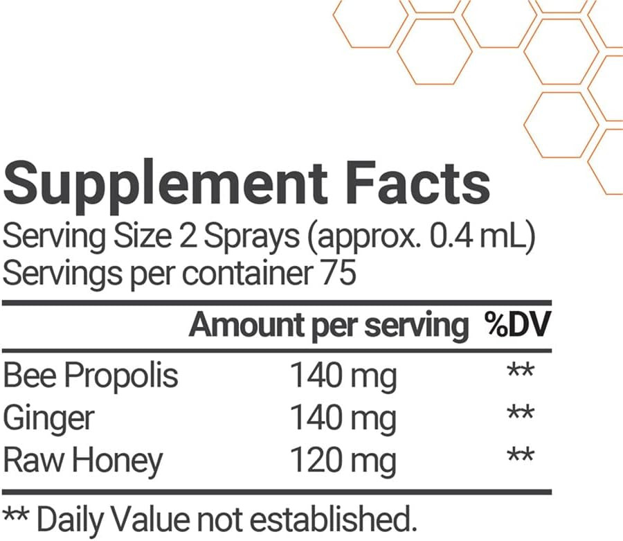 Bee And You, 100% Pure Propolis Extract, Immune Support, Sore Throat Relief, Antioxidants, Natural, Keto, Paleo, Gluten-Free | 1 Fl Oz
