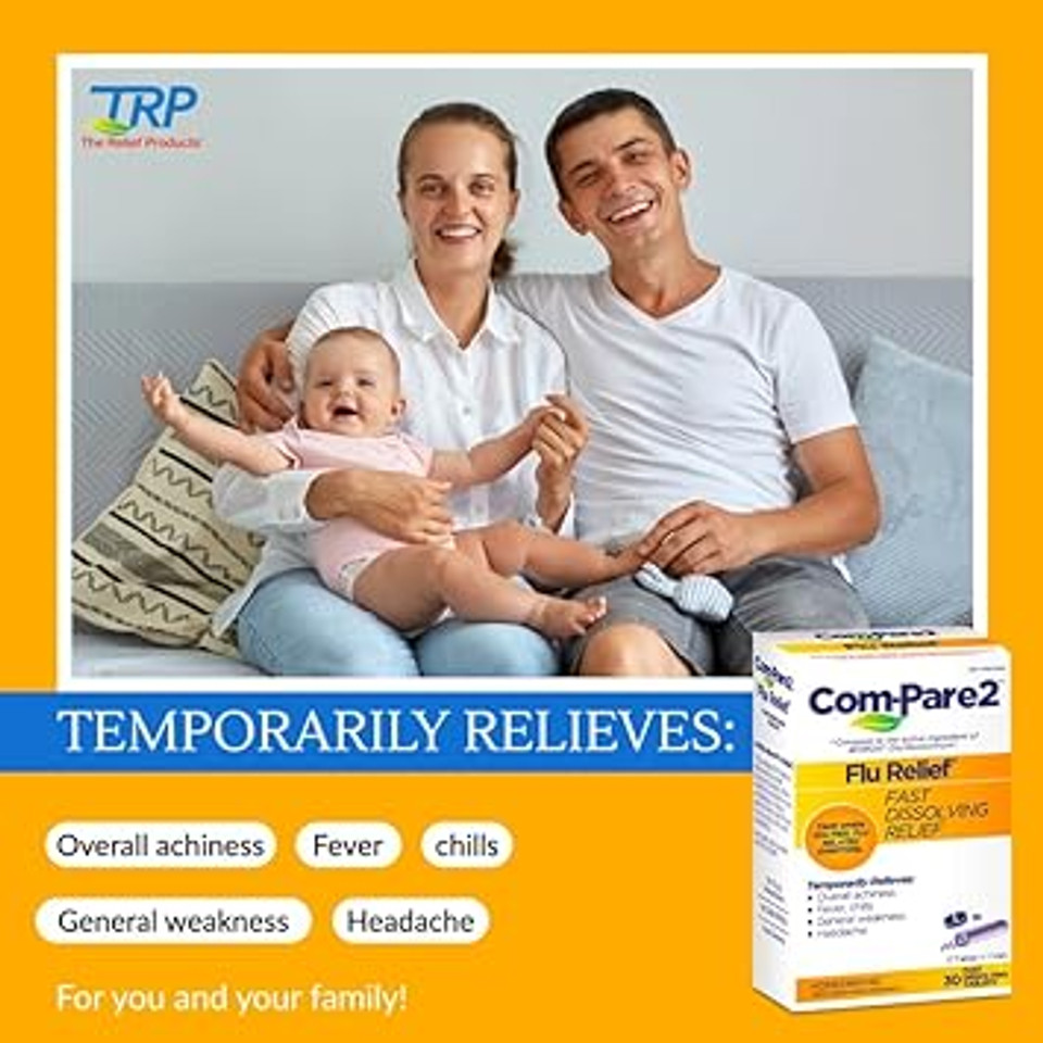 Flu Relief 30Ct For Cold And Flu Symptoms
