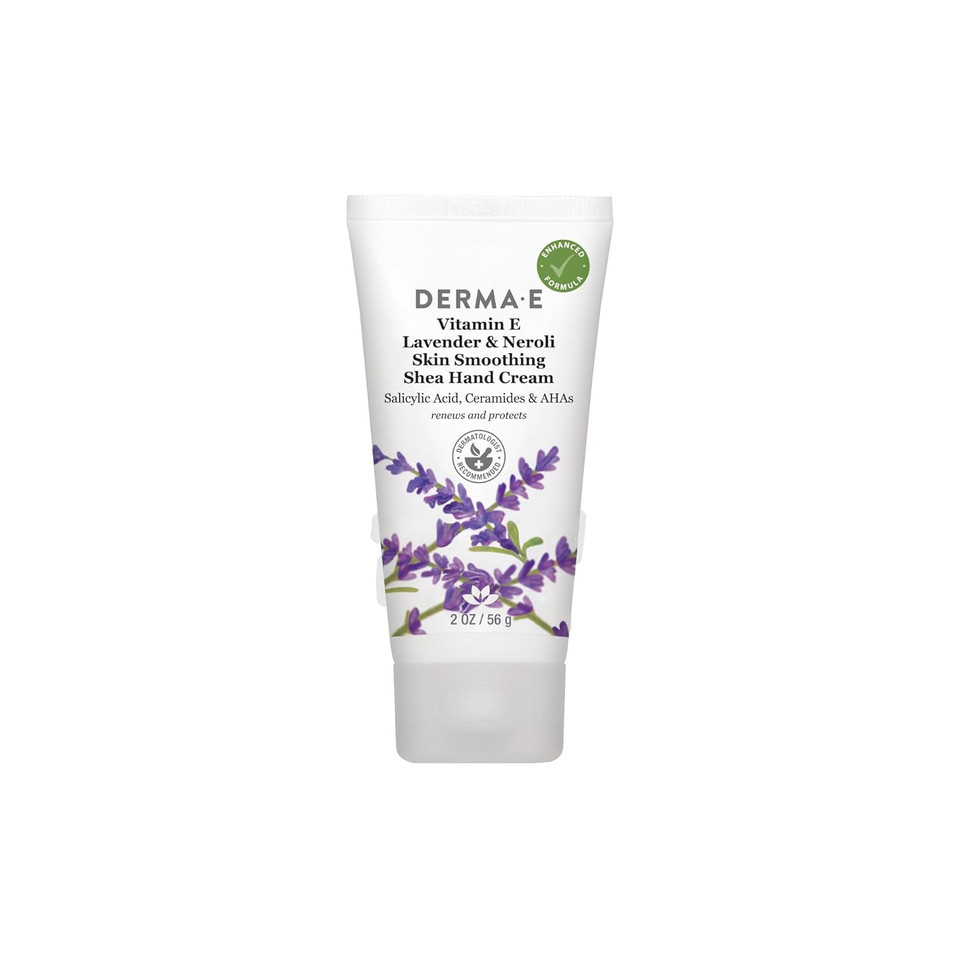 derma e Vitamin E Lavender & Neroli Therapeutic Moisture Shea Hand Cream, Aqua