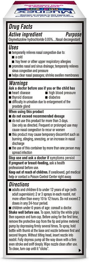 Mucinex Children'S Liquid - Stuffy Nose & Cold Mixed Berry 4 Oz. (Packaging May Vary)