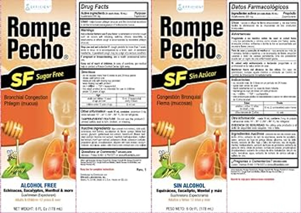Sf (Sugar-Free) 6Oz - Cold & Cough Syrup
