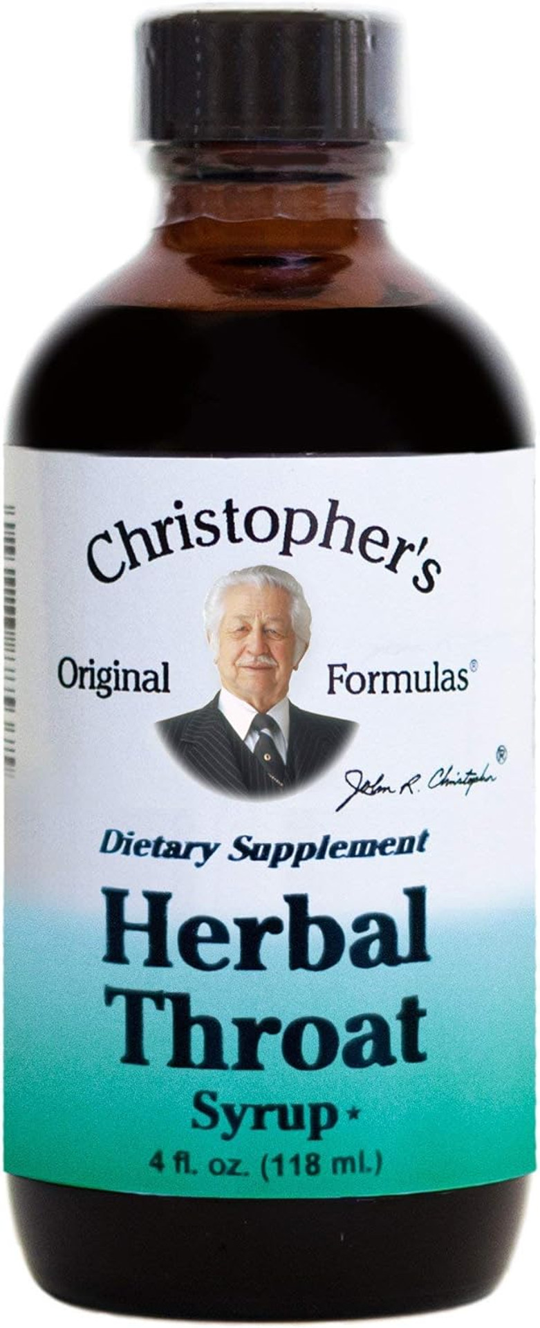 Christopher'S Original Formulas Herbal Throat Syrup - 4 Oz | Gentle, Herbal Support For Seasonal Wellness