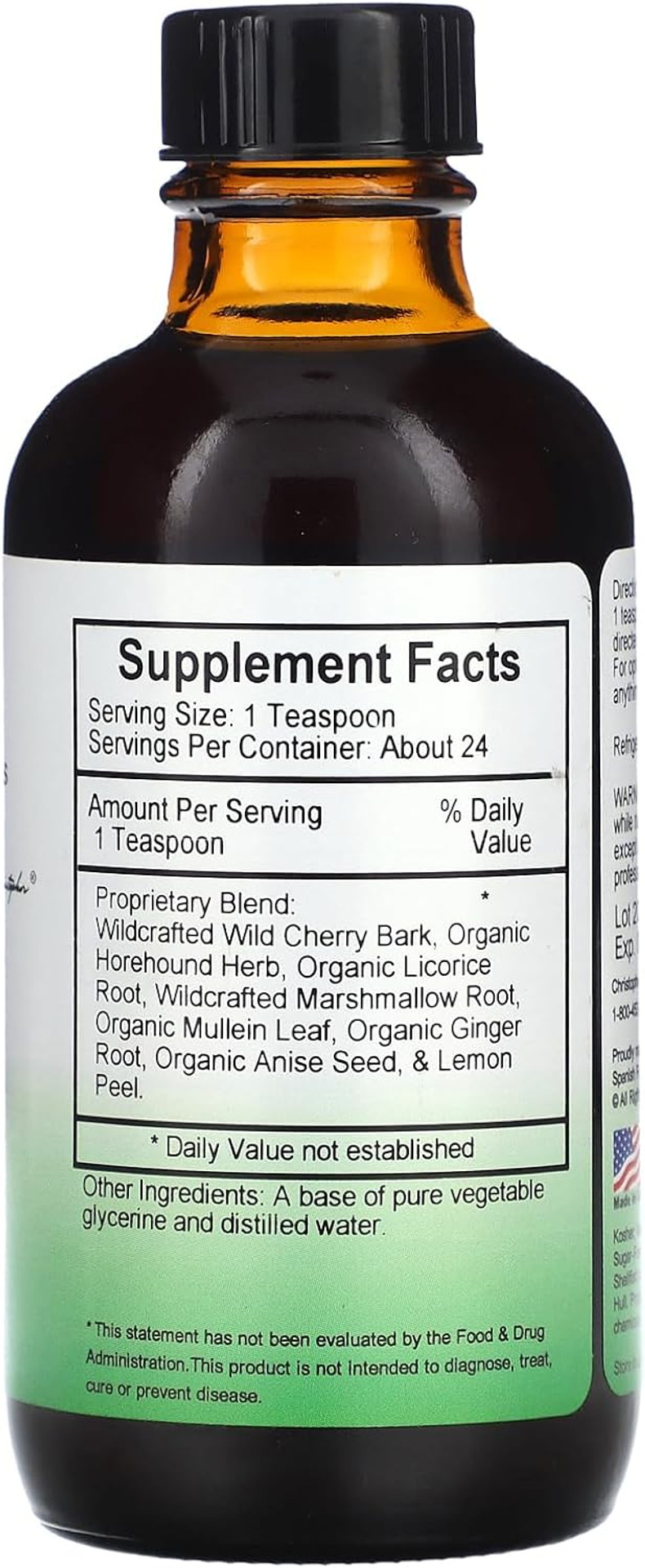 Christopher'S Original Formulas Herbal Throat Syrup - 4 Oz | Gentle, Herbal Support For Seasonal Wellness