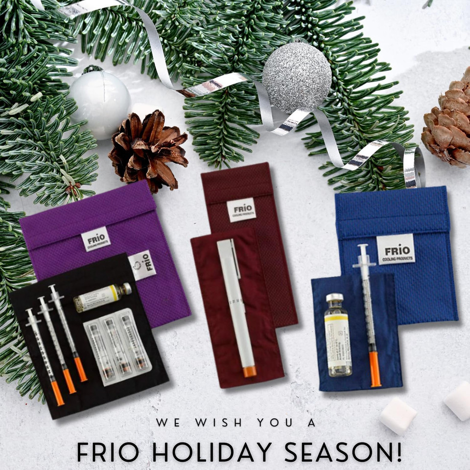 Frio Duo Insulin Cooler Wallet - Keep Medication Cool For 45+ Hours Insulin Bag - Perfect For Travel And Everyday Use
