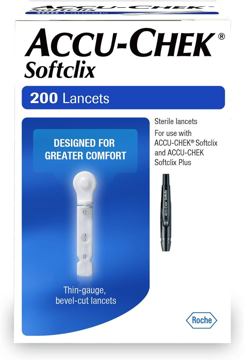 Accu-Chek Accu-Chek Softclix Lancets, 200 Each