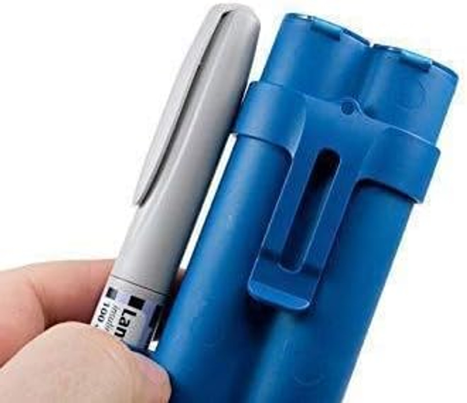 Medicool Diasecure System Insulin Holder Compartments For New And Used Needles, Pills And/Or Glucose Tablets | Ds-0003