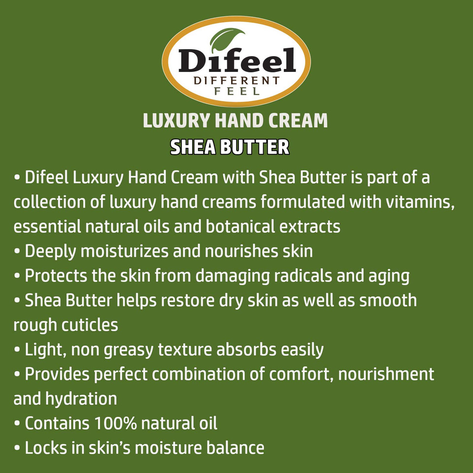 Difeel Nature Moisturizing Body And Hand Lotion - Shea Butter 1.4 Ounce