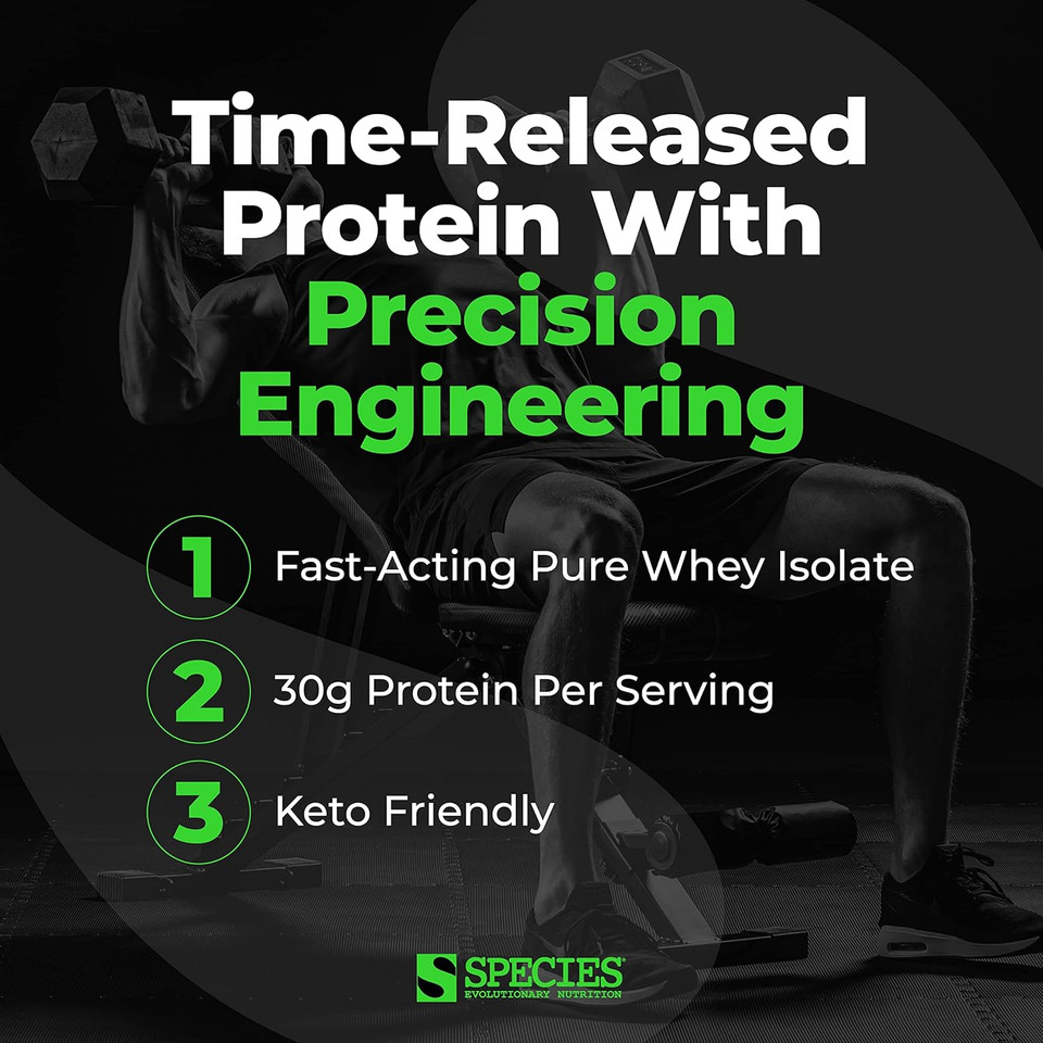 Species Nutrition Protolyze Protein Pudding, 30 Grams Of Muscle Building Protein Powder, Low Calorie & Carb, Zero Sugar, Chocolate