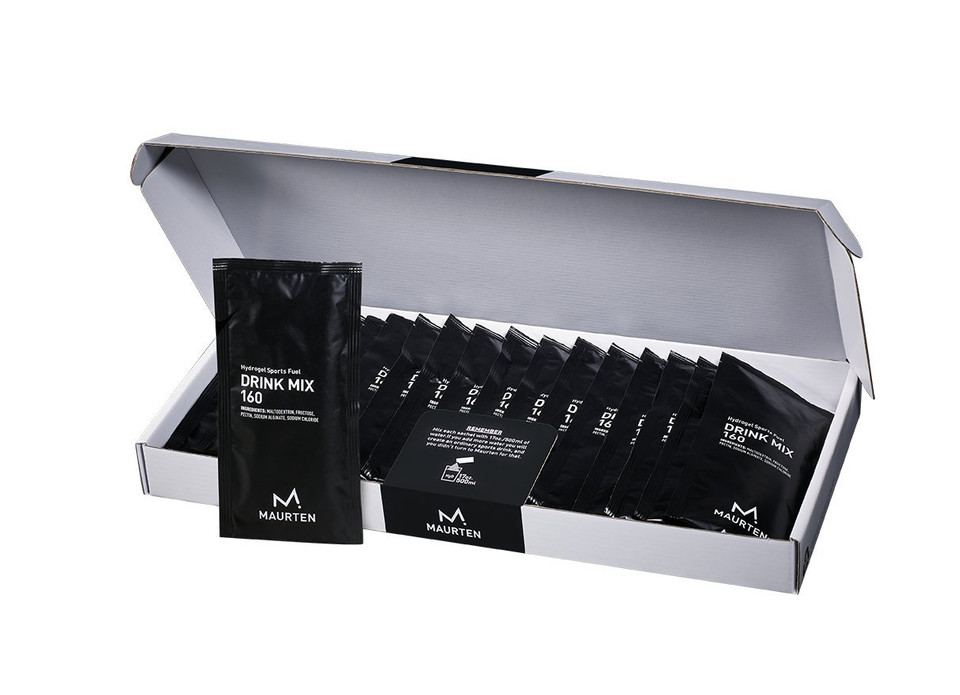 Maurten Drink Mix 160 - Box Of 18 Sachets - Sports Drink Endurance Sports With 40G Carbohydrates Per Serving - Hydrogel Technology For Rapid Absorption, No Preservatives, Vegan & Gluten-Free