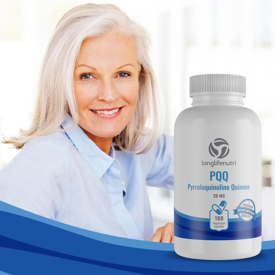 Pqq Supplement, 20Mg Per Serving, Pyrroloquinoline Quinone, 180 Vegetarian Capsules, 6-Month Supply, Made In Usa, Natural Supplement, Daily Wellness Pqq Supplement, 20Mg Per Serving, Pyrroloquinoline Quinone, 180 Vegetarian Capsules, 6-Month Supply, Made In Usa, Natural Supplement, Daily Wellness