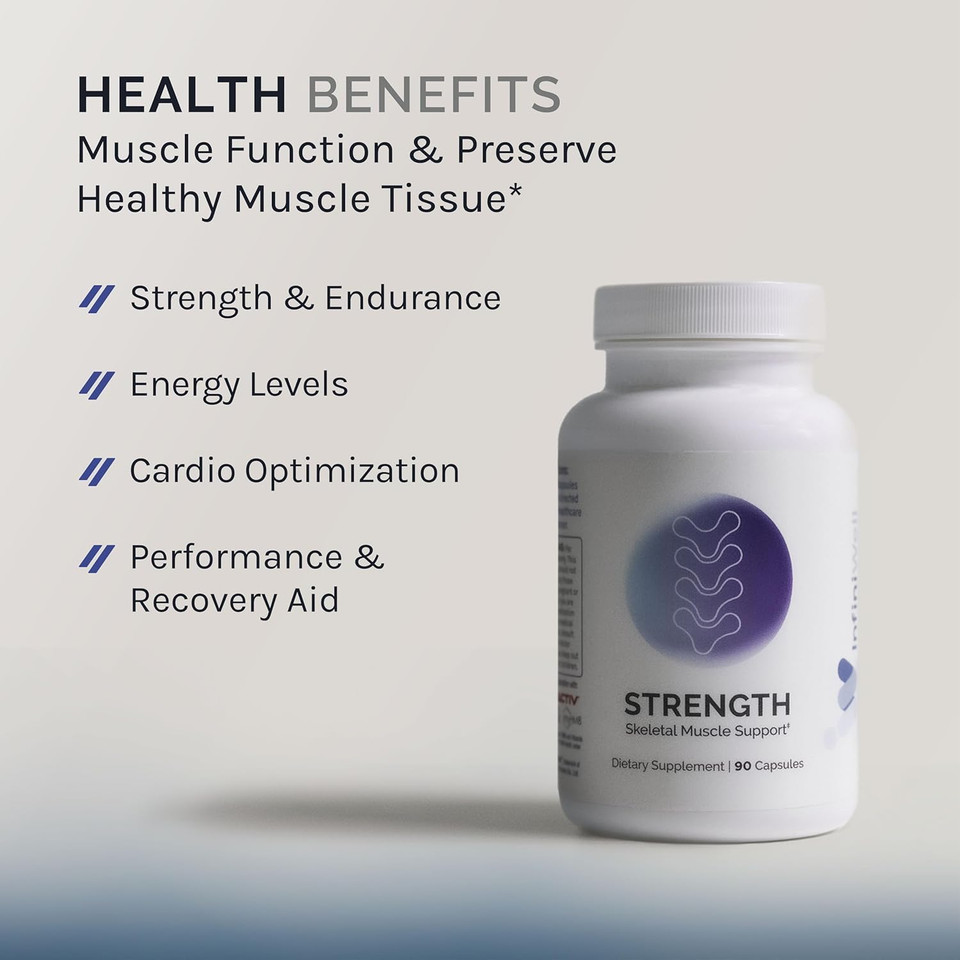 Strength - Muscle Recovery Supplements For Healthy Aging - Hmb Supplement For Stamina, Endurance, Strength Gains & Mobility - Nourish Healthy Muscle Mass & Tissue Quality (90 Capsules) Strength - Muscle Recovery Supplements For Healthy Aging - Hmb Supplement For Stamina, Endurance, Strength Gains & Mobility - Nourish Healthy Muscle Mass & Tissue Quality (90 Capsules)