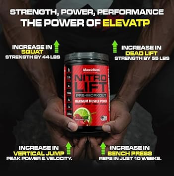 Musclemeds Nitro Lift Blue Slush