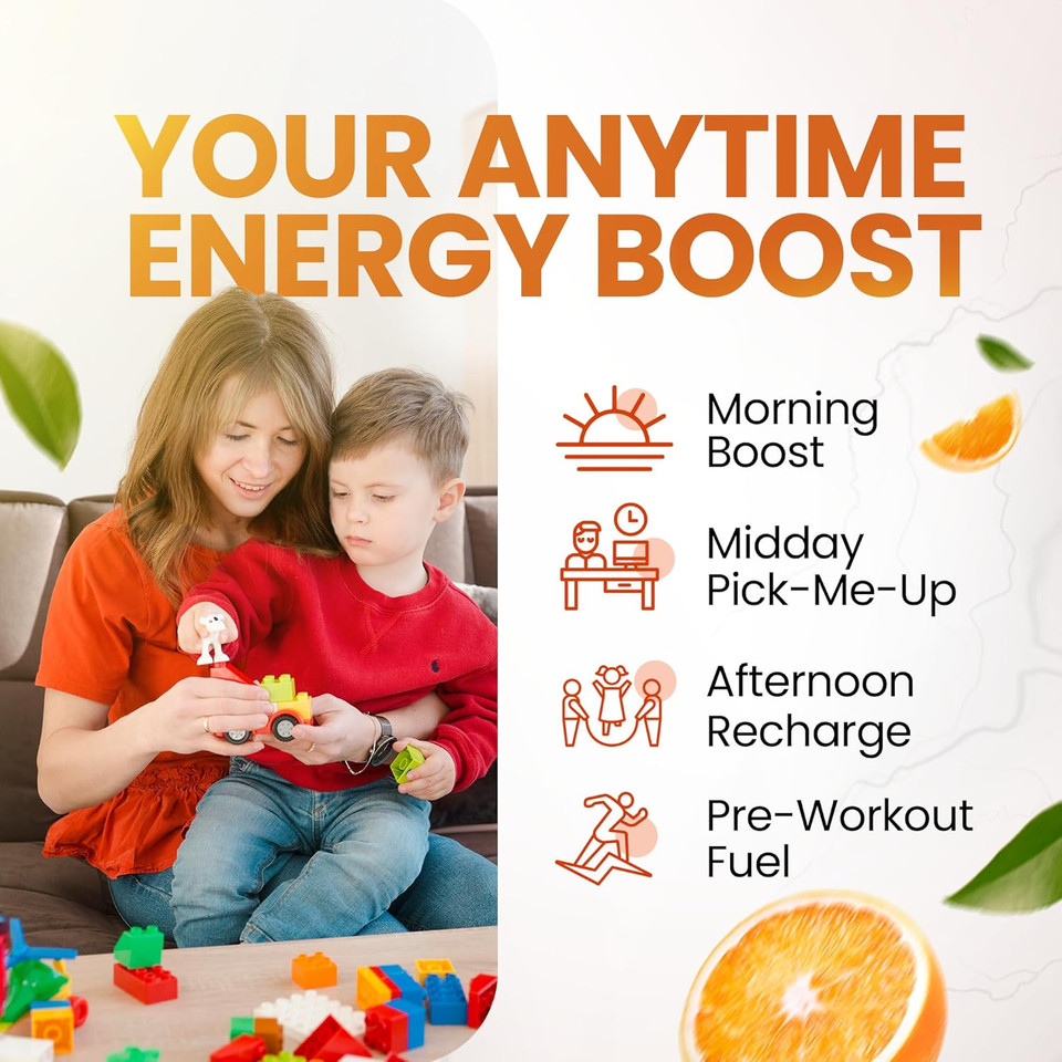 Morning Buzz Energy Drink Powder - Energy Boost - Sugar-Free Energy With Antioxidants - Morning Kick And Sports Nutrition Endurance Product - 30 Servings, Lemonade, 8 Ounces