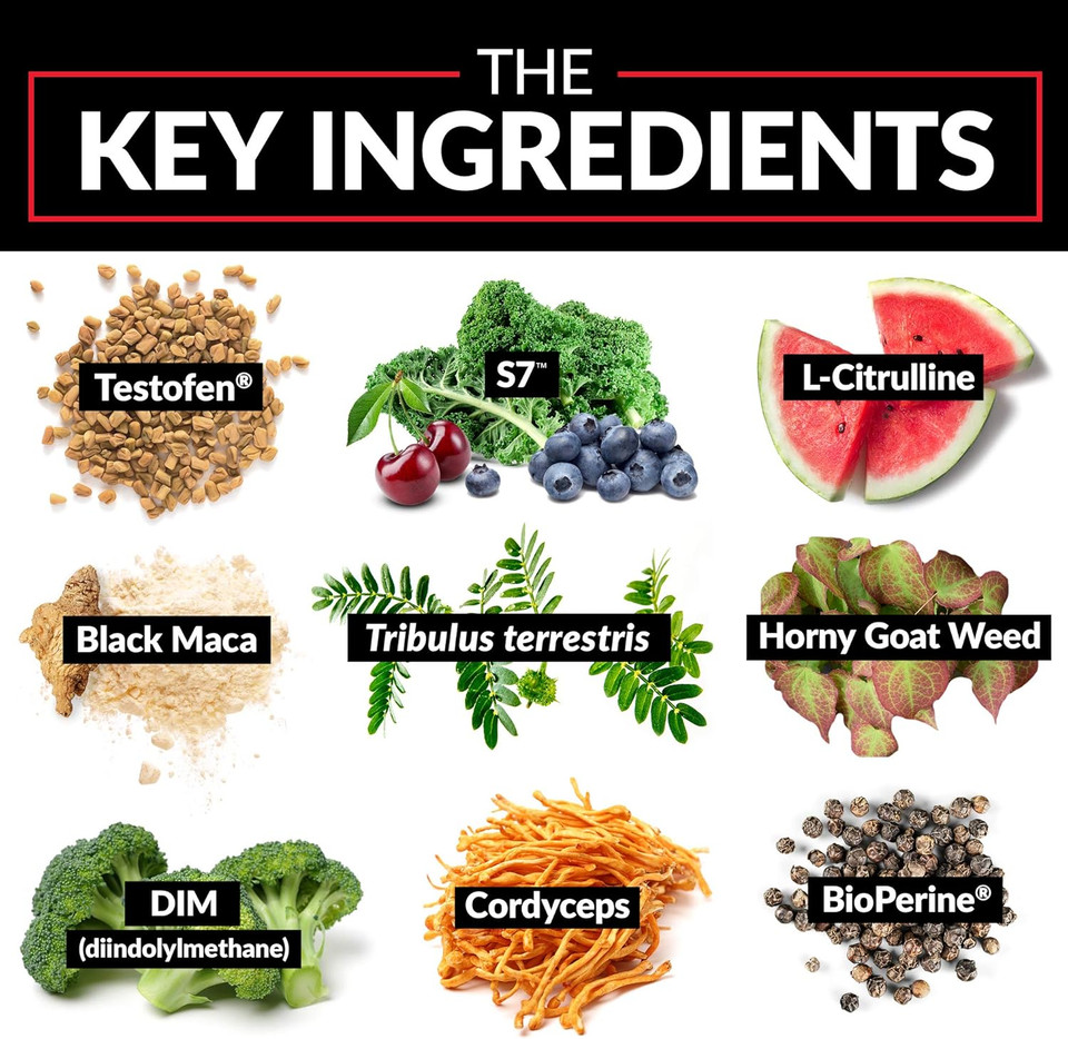 Force Factor Test X180 Alpha Max Total Testosterone And Nitric Oxide Booster For Men With Fenugreek Seed And Tribulus To Increase Blood Flow And Improve Male Athletic Performance, 180 Capsules