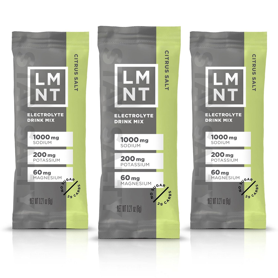 Lmnt Zero Sugar Electrolytes - Raspberry Salt | Drink Mix | 30-Count