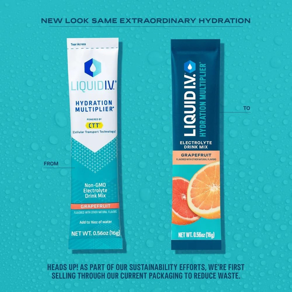 Liquid I.V.® Hydration Multiplier - Orange Vanilla Dream | Electrolyte Powder Drink Mix | 1 Pack (16 Servings)