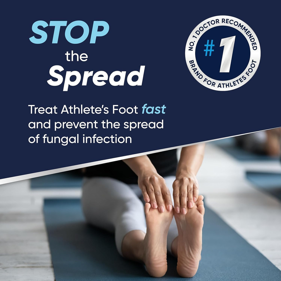 Lamisil 1 Week AthleteS Foot Treatment, Antifungal Cream With Terbinafine Hydrochloride 1%, Fast Symptom Relief & Prevents Recurrence, 1 Oz (30 G) - 2Pk