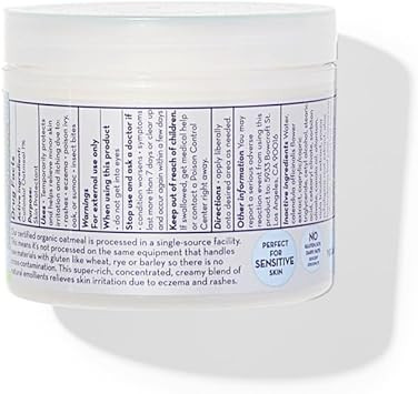 California Baby Eczema Cream | Steroid-Free Eczema Treatment | Colloidal Oatmeal + Aloe Vera | Soothing Eczema Lotion For Kids + Adults | 57 G / 2 Oz