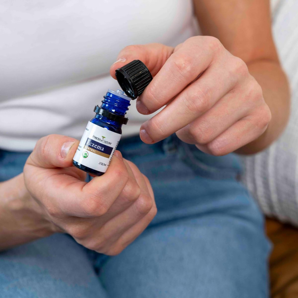 Forces Of Nature Eczema Control, Sensitive, Dry And Itchy Skin Relief, Steroid-Free Skin Care For Flare-Ups, Eczema Treatment For Adults, Organic Homeopathic Medicine, Fast-Acting, 11Ml (0.37 Fl Oz) Forces Of Nature Eczema Control, Sensitive, Dry And Itchy Skin Relief, Steroid-Free Skin Care For Flare-Ups, Eczema Treatment For Adults, Organic Homeopathic Medicine, Fast-Acting, 11Ml (0.37 Fl Oz)