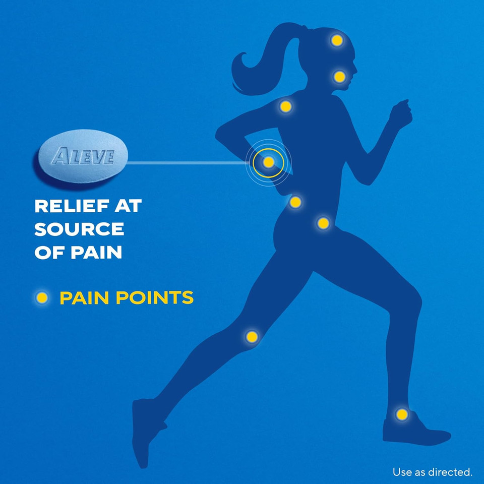 Aleve Pain Relief Naproxen Sodium Caplets - 50 Count Aleve Pain Relief Naproxen Sodium Caplets - 50 Count