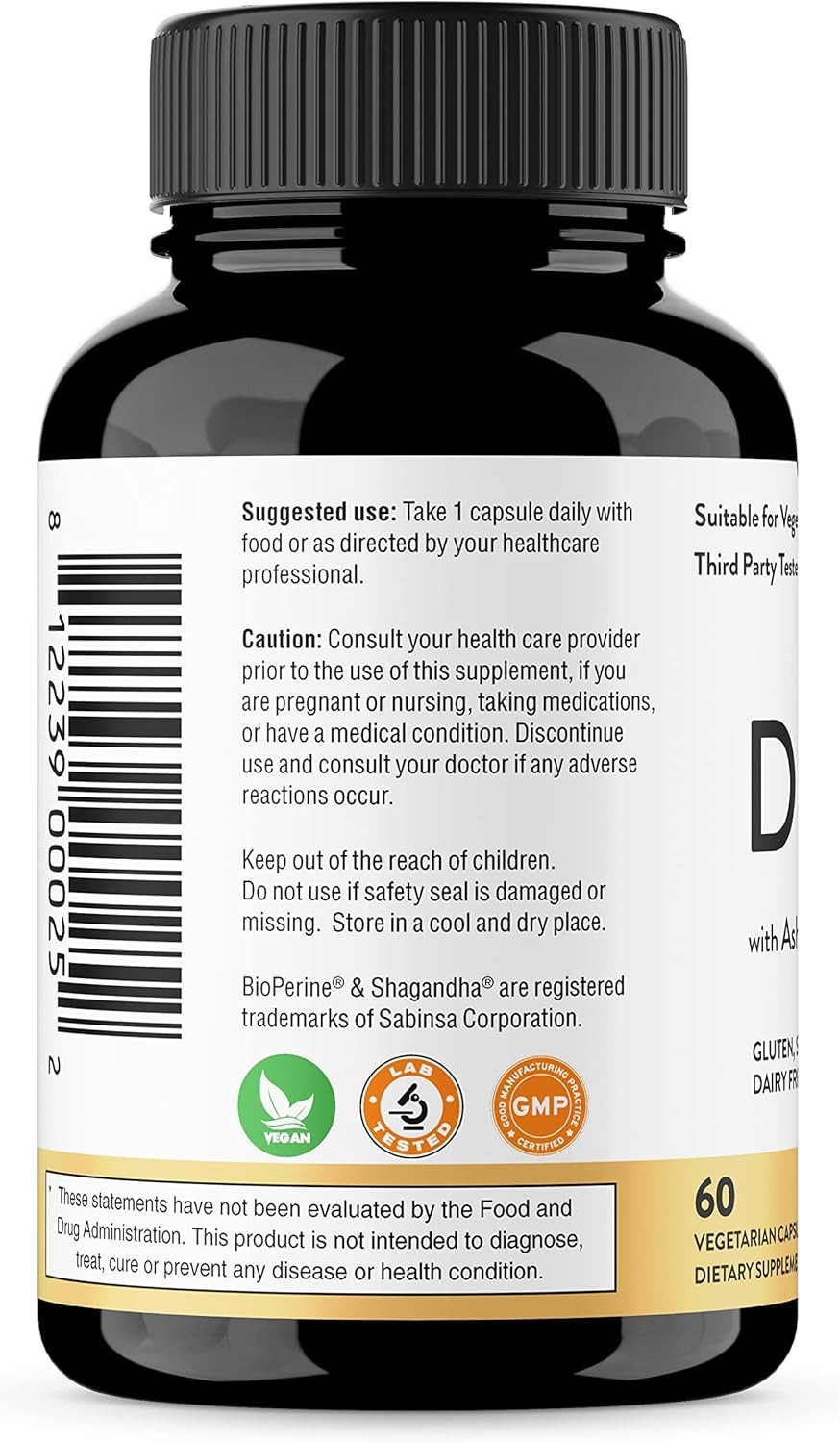 Sandhu'S Dim Supplement 200 Mg -60 Capsules - Diindolymethane With Ashwagandha & Bioperine Hormone Balance For Women & Men, Hormonal Acne Supplements