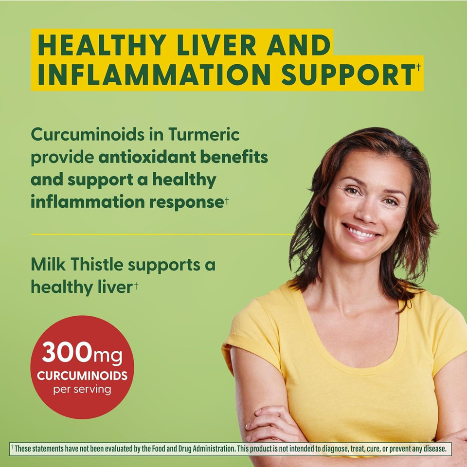 Megafood Turmeric Curcumin Extra Strength - Liver Support - Turmeric Curcumin With Black Pepper And Milk Thistle Extract - Vegan - Made Without 9 Food Allergens - 90 Tabs (45 Servings)