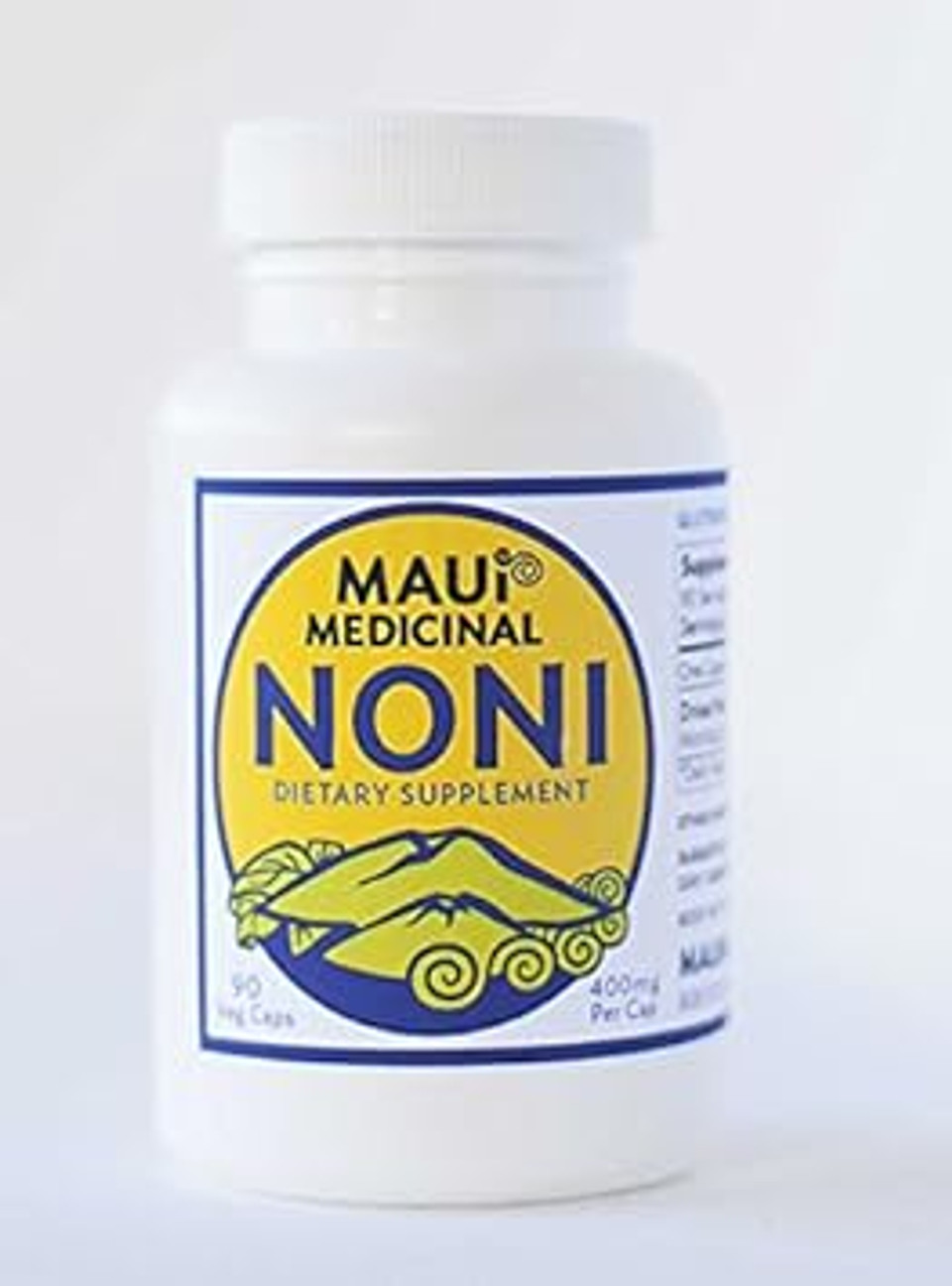 Kona Noni 90 Vcaps 400Mg Per Capsule Organic Whole Fruit