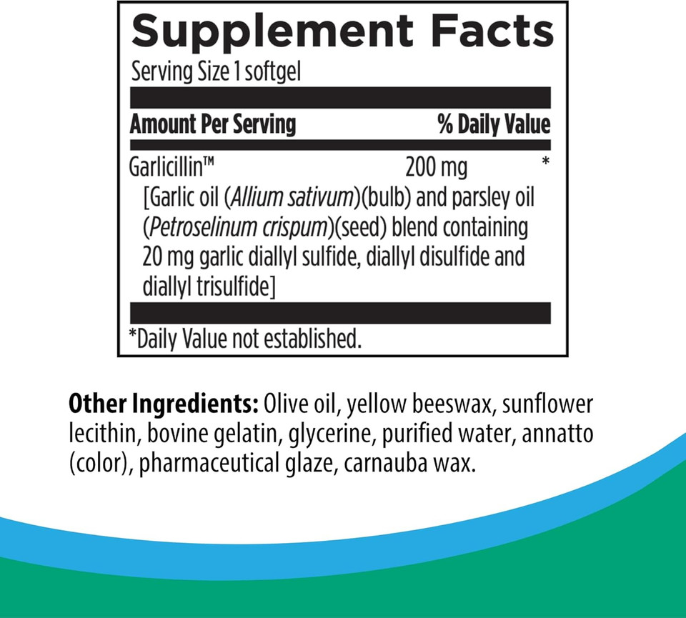 Rootcology By Dr. Izabella Wentz | Garlic Oil | Softgels With Garlic Oil And Parsley Oil, Enteric-Coated To Reduce Odor | Supporting Immune System And Cardiovascular Health | 60 Softgels