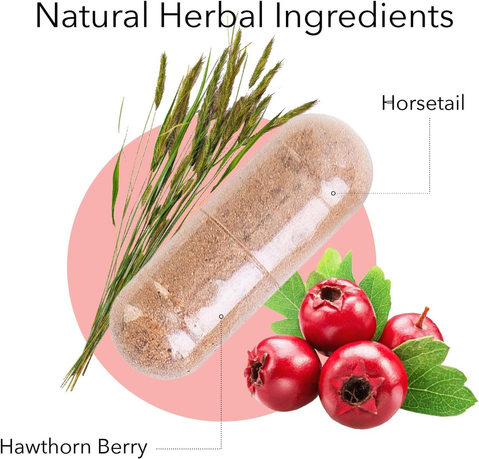 Kroeger Herb Products, Circu Flow, Hawthorn Supplement For Heart Support, Daily Circulation Supplement, Promotes Cardiovascular Function With Hawthorn Berry, Non-Gmo, 270 Capsules, Made In Usa