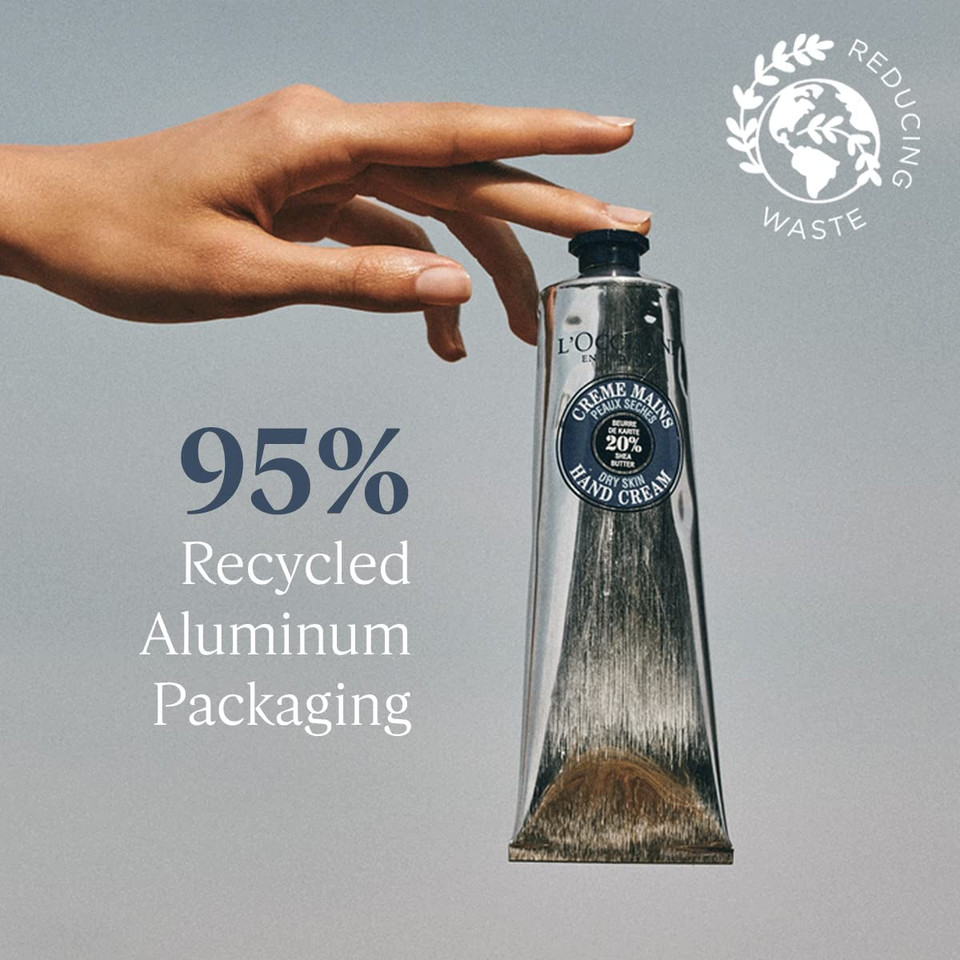 L'Occitane Shea Butter Hand Cream 1 Oz: Nourishes Very Dry Hands, Protects Skin, With 20% Organic Shea Butter, Vegan L'Occitane Shea Butter Hand Cream 1 Oz: Nourishes Very Dry Hands, Protects Skin, With 20% Organic Shea Butter, Vegan