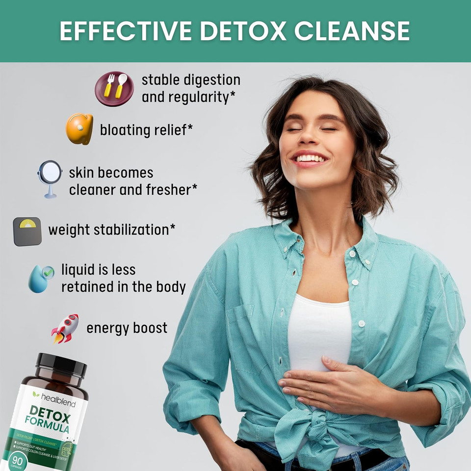 Healblend Detox Formula Drug Free