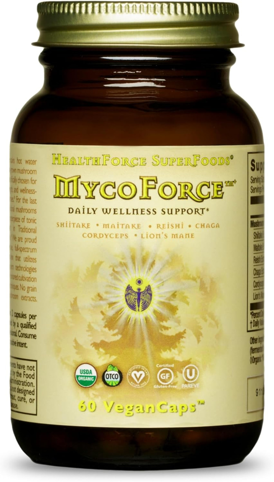 Healthforce Superfoods Mycoforce - Capsules - 60 Vegan Capsules