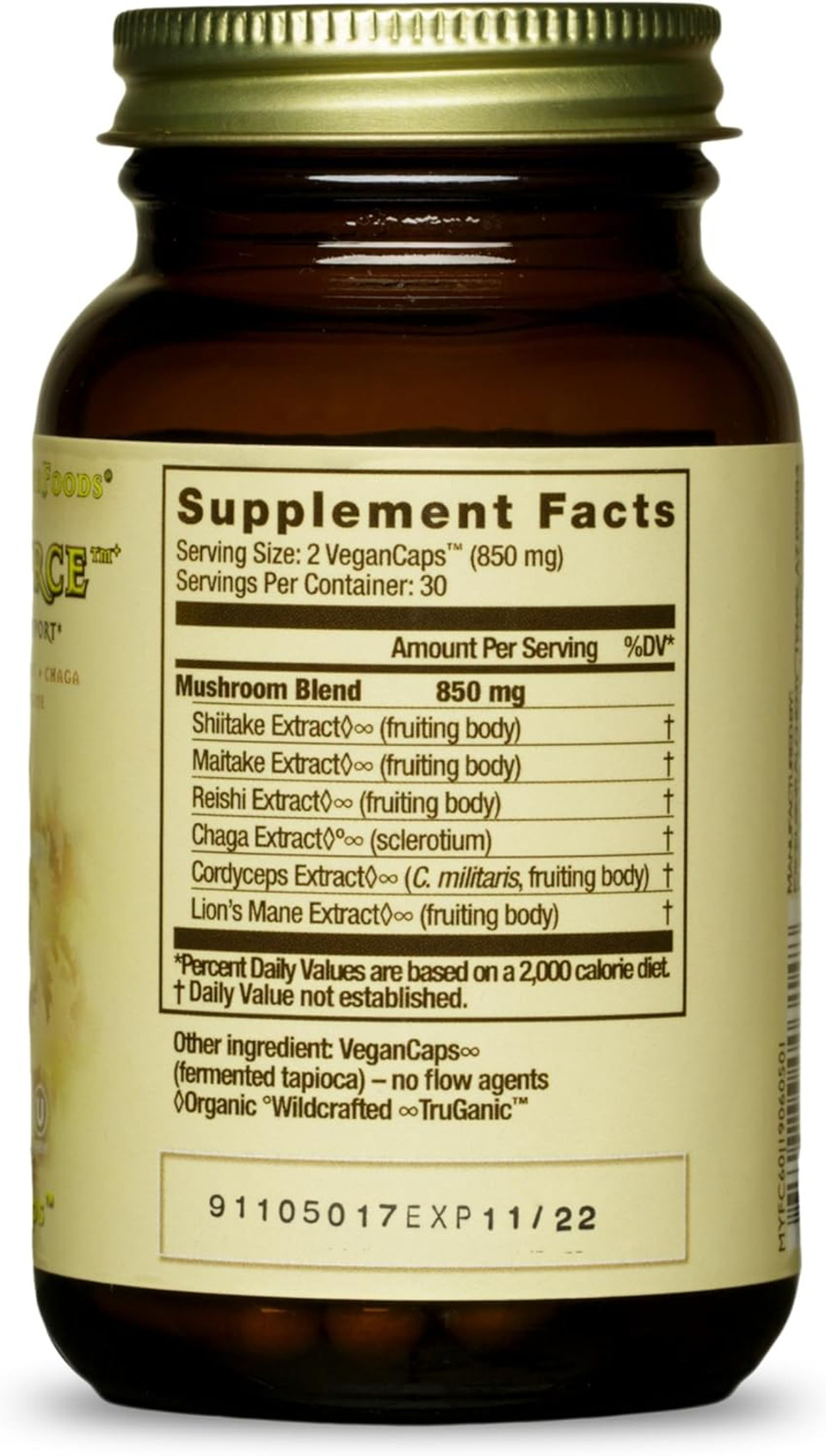Healthforce Superfoods Mycoforce - Capsules - 60 Vegan Capsules