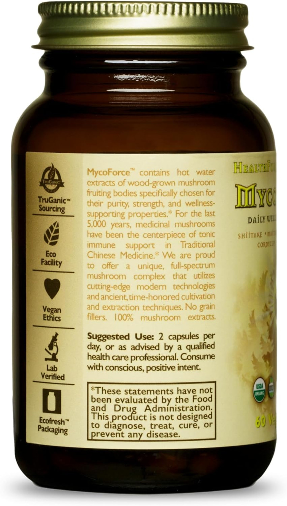 Healthforce Superfoods Mycoforce - Capsules - 60 Vegan Capsules