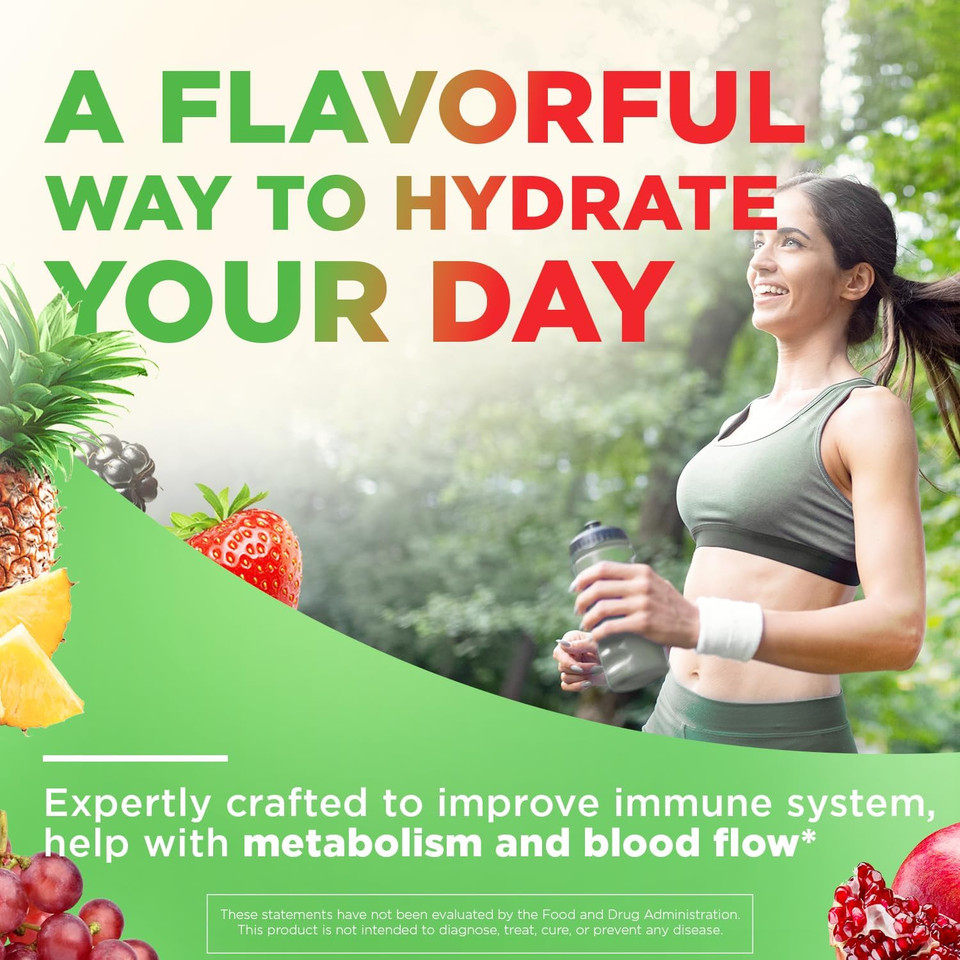 Fruits And Greens Organic Probiotic Powder: 30 Servings For Men & Women. Vegan With 10 Billion Cfus, Spirulina, Kale, Spinach, Chlorella, Elderberry, Digestive Enzymes - Probiotics