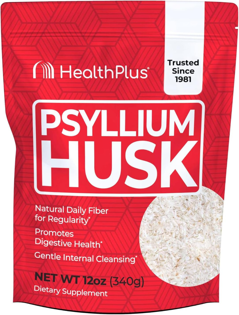 Health Plus, Psyllium Husk, 24 Oz, 96 Servings - Natural Detox, Daily Dietary Fiber Supplement, Constipation Relief, Gentle Gut Cleanse, Keto Baking Health Plus, Psyllium Husk, 24 Oz, 96 Servings - Natural Detox, Daily Dietary Fiber Supplement, Constipation Relief, Gentle Gut Cleanse, Keto Baking