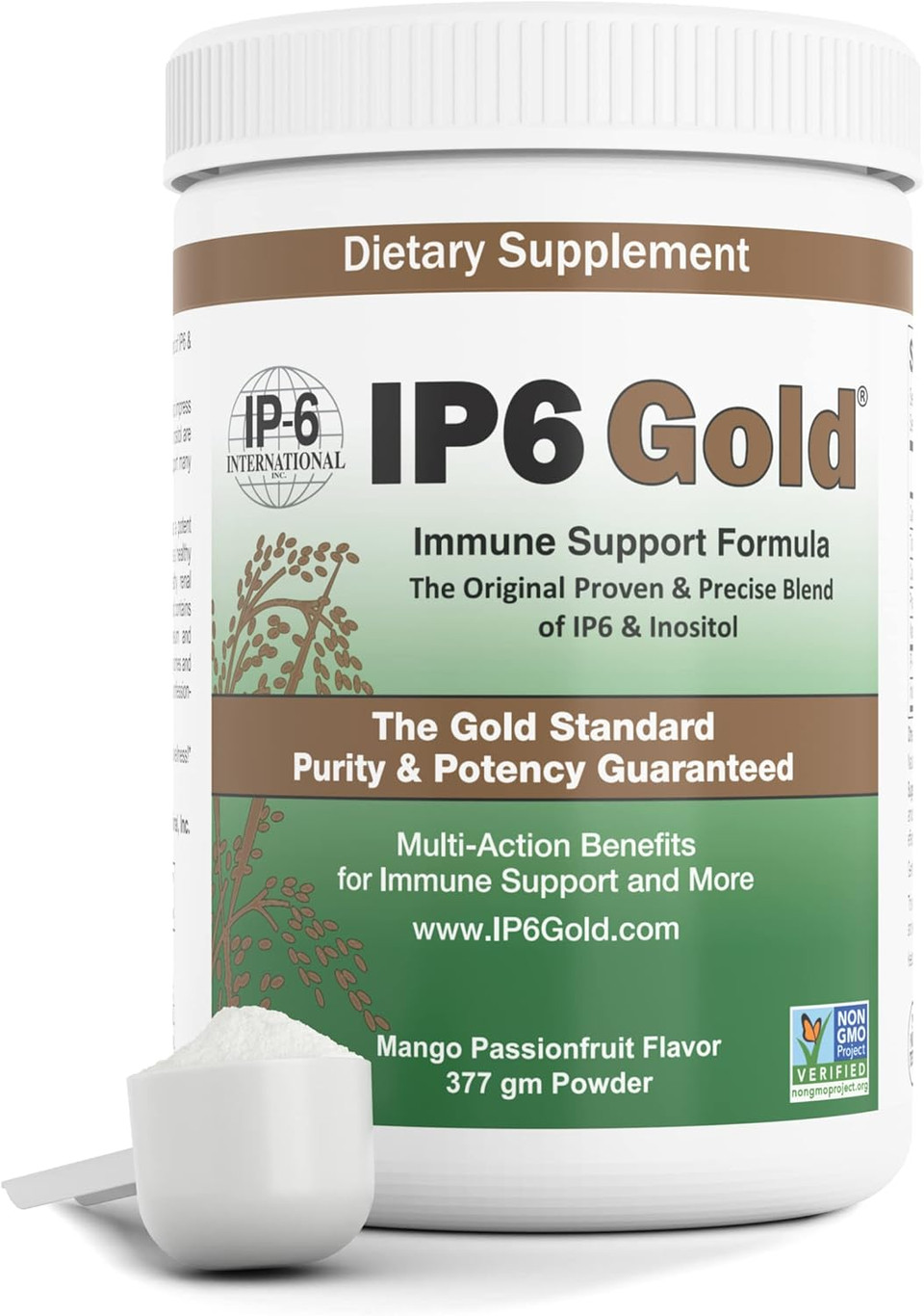 Ip-6 Gold Powder Mango Passionfruit Flavor, 60 Servings