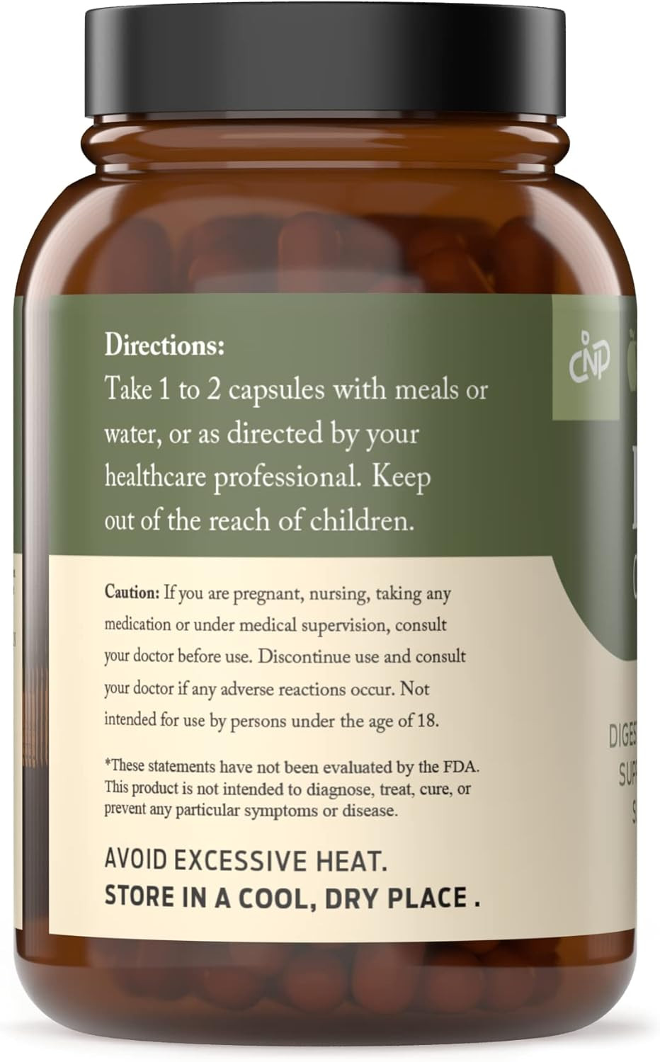 Complete Natural Products Organic Inulin Capsules - 520Mg 100 Pills, Organic Jerusalem Artichoke Inulin Capsules