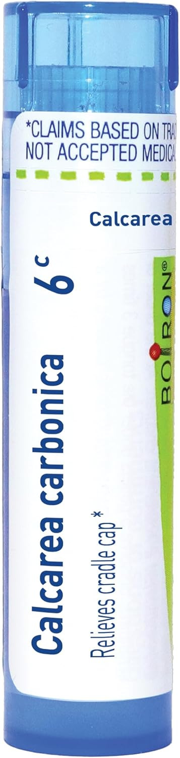 Boiron Calcarea Carbonica 6C Homeopathic Medicine For Cradle Cap - 80 Pellets