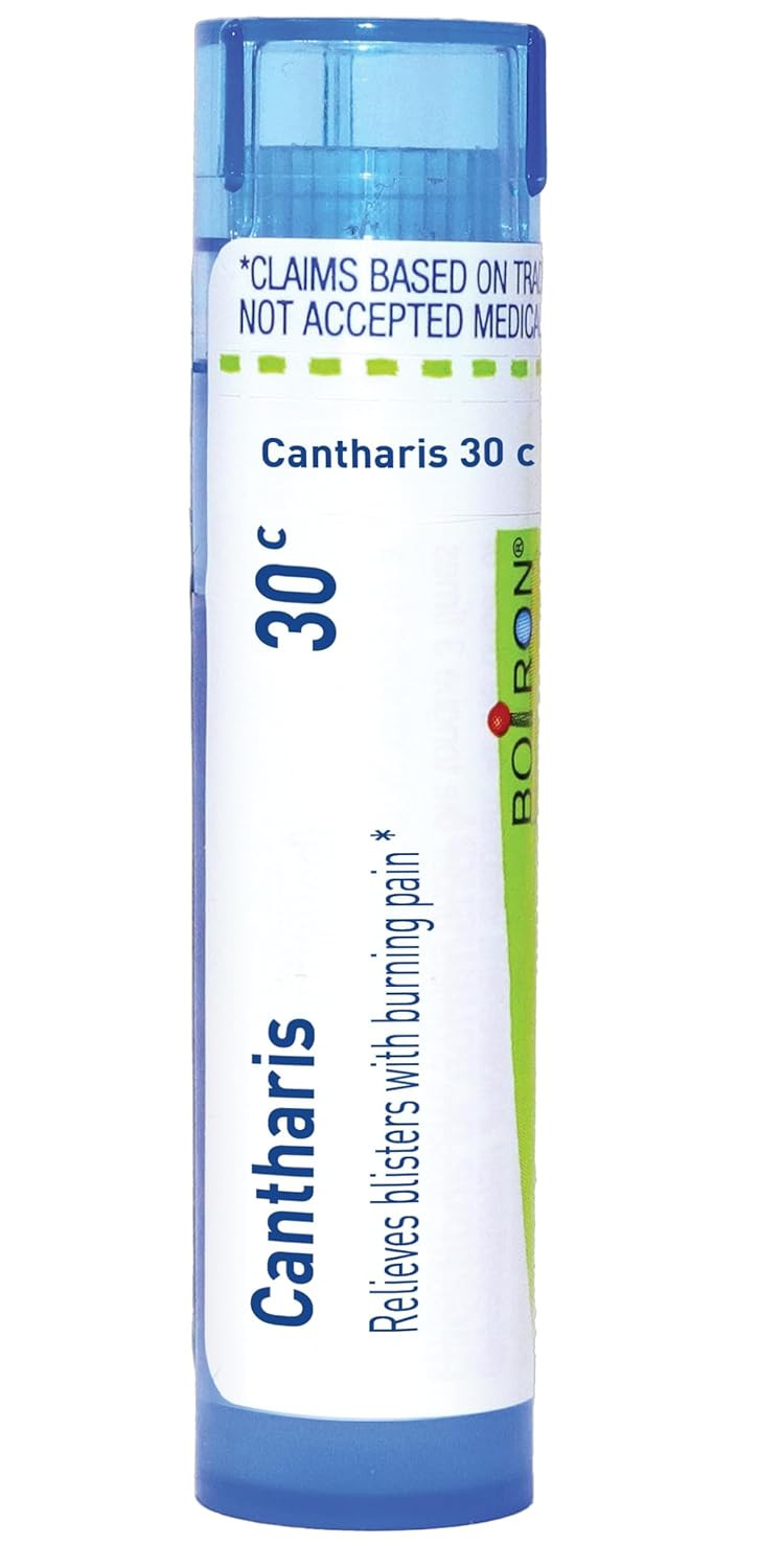 Boiron Cantharis 200Ck Homeopathic Medicine For Blisters With Burning Pain - 80 Pellets