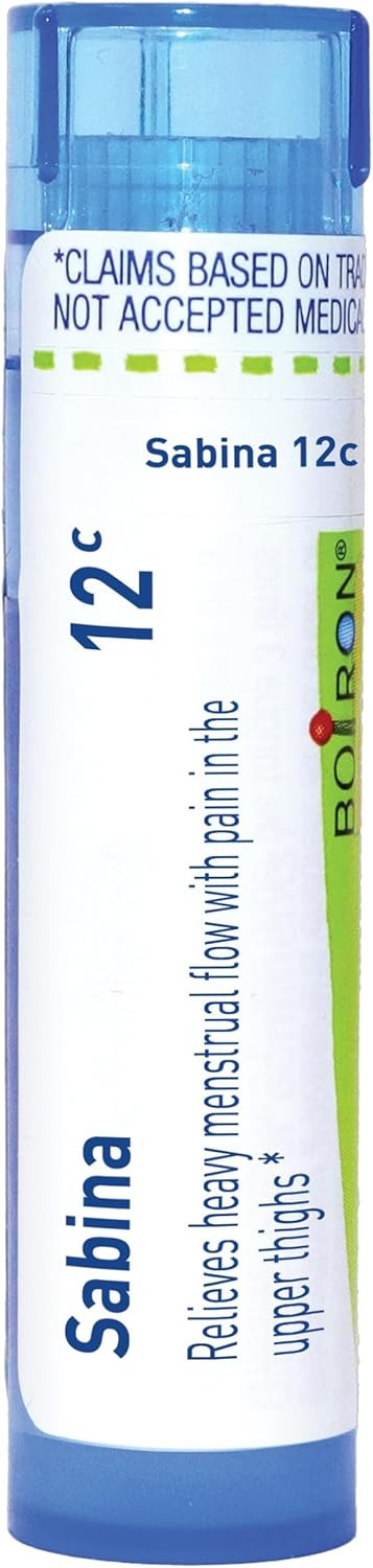 Boiron Sabina 6C Homeopathic Medicine For Menstruation - 80 Pellets