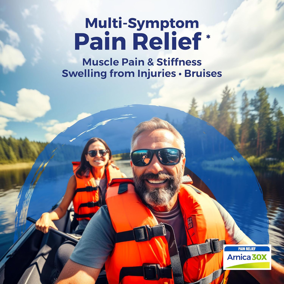 Boiron Arnica Montana 30X, Homeopathic Medicine For Pain Relief And Bruising