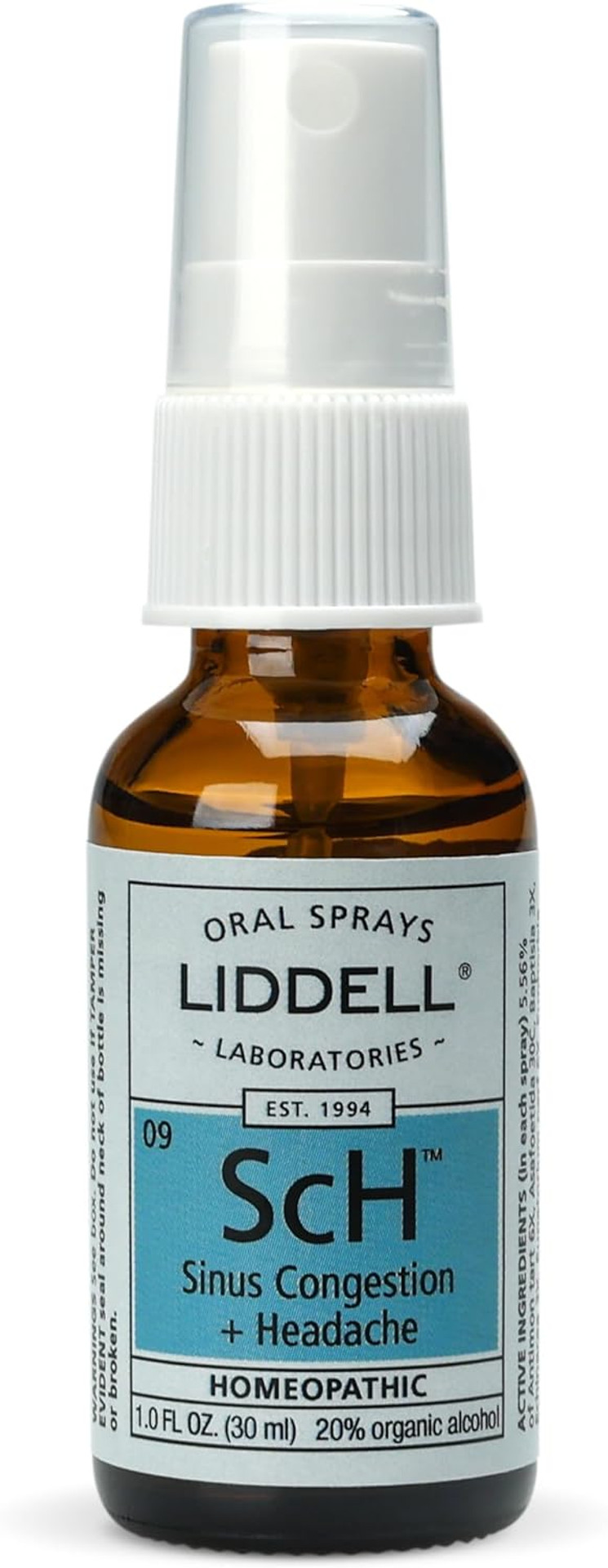 Liddell Sinus Congestion + Headache With Echinacea 1 Oz