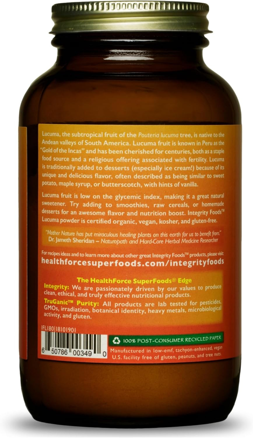 Healthforce Superfoods Integrity Foods Lucuma 180 G Powder